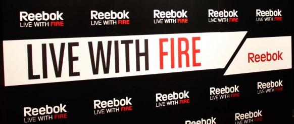 Reebok & #Livewithfire
