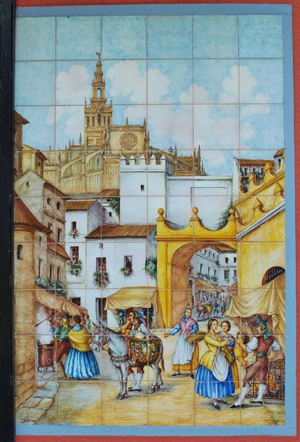 Estampa dieciochesca del Arco del Postigo