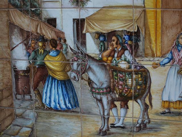 Estampa dieciochesca del Arco del Postigo