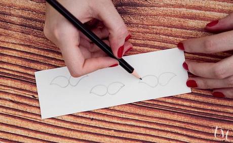 dibujando bigote Tela estampada con bigotes: Un envoltorio muy original