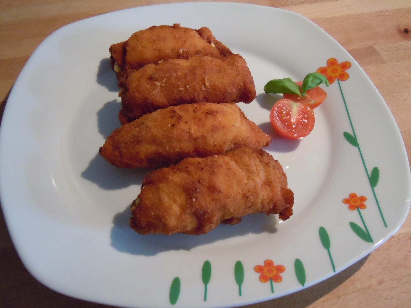 Flamenquines serranos con queso