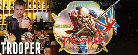IRON MAIDEN: cerveza Trooper Ale