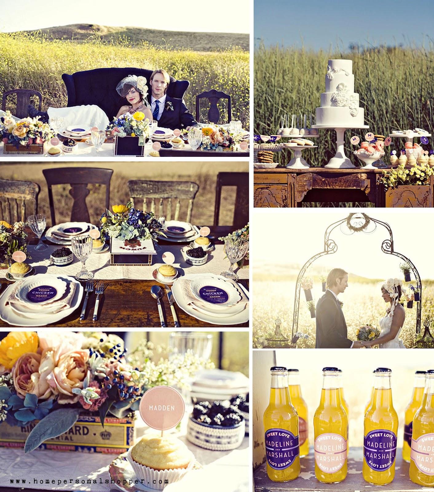 Una boda en el campo