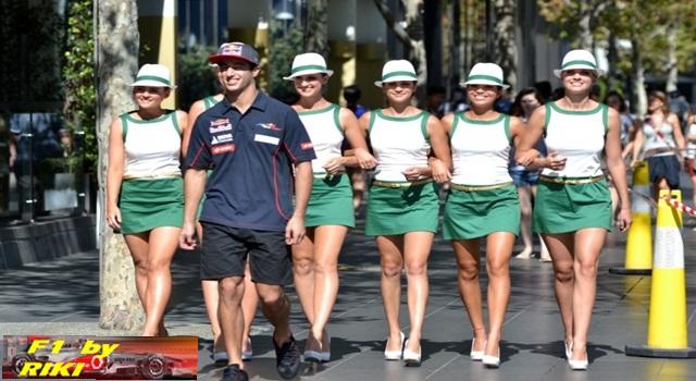 IMAGENES DE LOS DIAS PREVIOS AL GP DE AUSTRALIA 2013