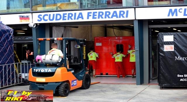 IMAGENES DE LOS DIAS PREVIOS AL GP DE AUSTRALIA 2013