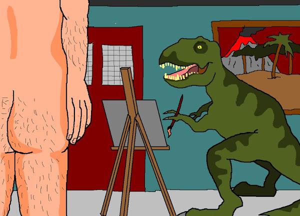 Píntame unos dinosaurios, Jim