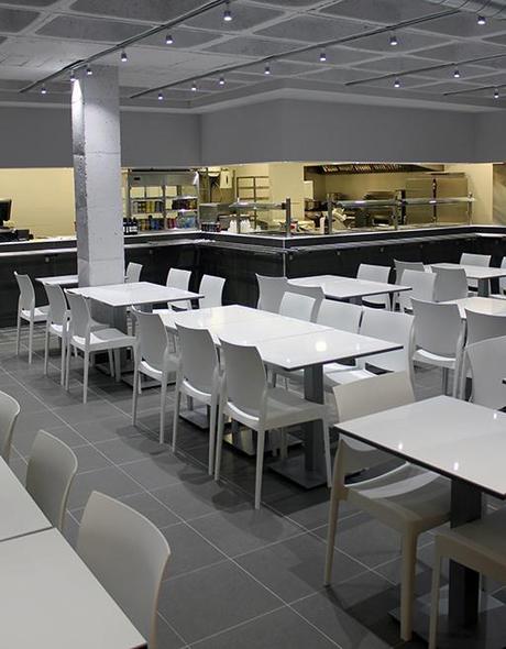 A-cero presenta una propuesta de interiorismo para un restaurante en Somosaguas