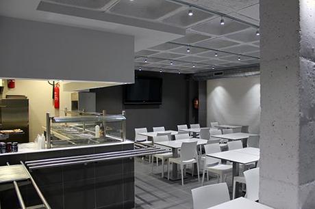 A-cero presenta una propuesta de interiorismo para un restaurante en Somosaguas