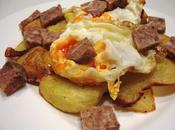 Huevos rotos bull blanco