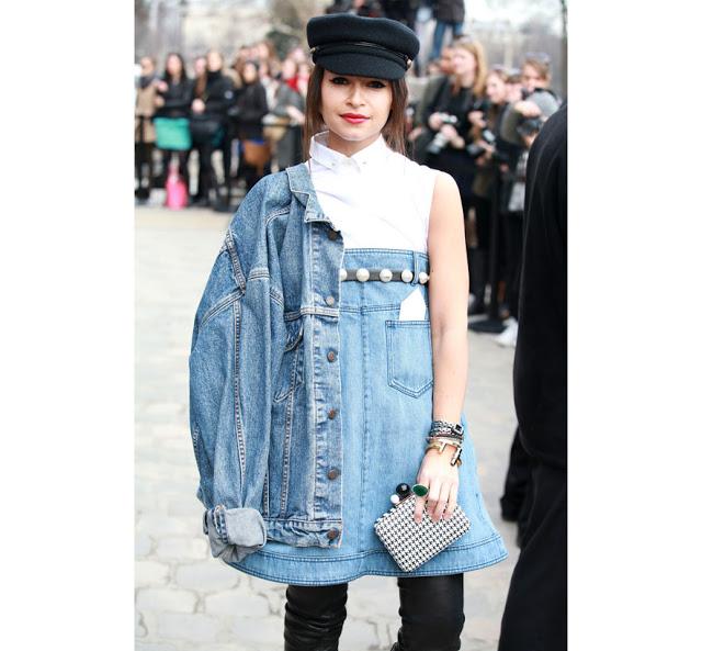 Denim dress Miroslava Duma