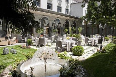 Una terraza de ensueño en el Jardín de Recoletos
