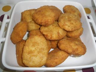Nuggets de pollo caseros