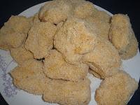 Nuggets de pollo caseros