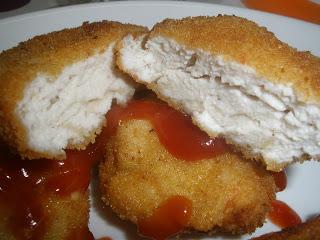 Nuggets de pollo caseros