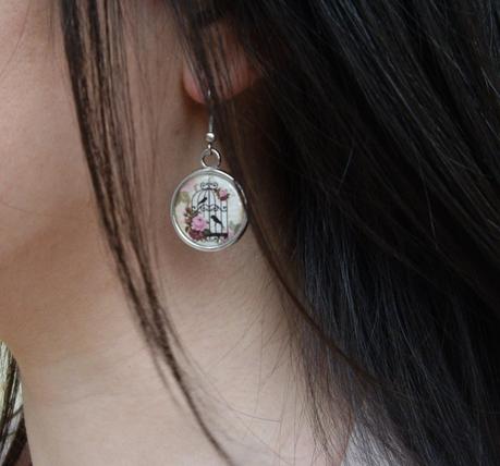 Rosa pastel y mis pendientes de Verane.es!!!!