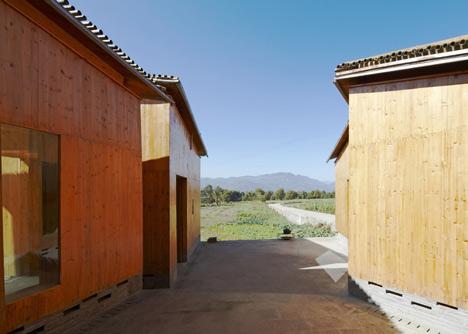 Detalles de la construcción del museo Gaoligong 