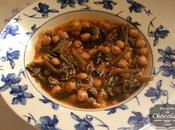Garbanzos espinacas para Francisco