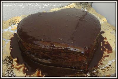 Receta: Tarta de chocolate rellena de butter cream