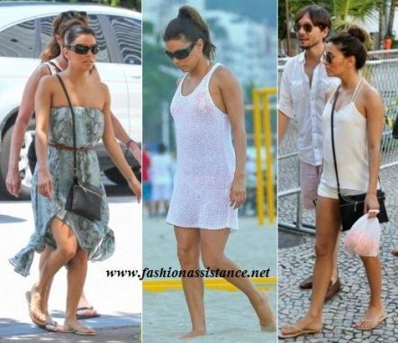 Eva Longoria, de John Galliano, en los Premios Laureus. Sus looks en Río  de Janeiro