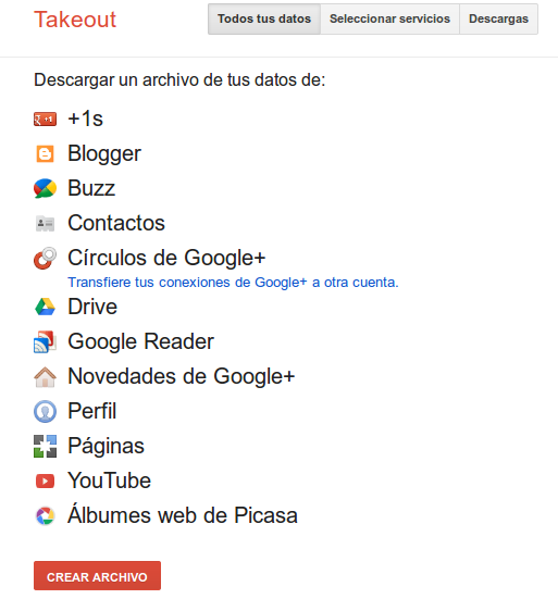 takeout Google cierra Google Reader. Dont Panic! Salva tus feeds con Takeout!