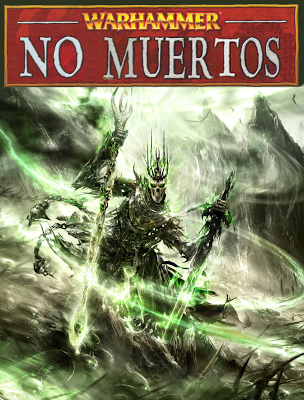 Portada del Libro de ejército de No Muertos para la Octava Edición de Warhammer