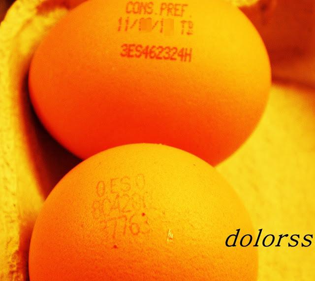 ¿Qué significan los dígitos impresos en los huevos?