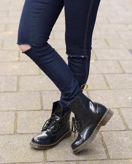 vaqueros desgastados