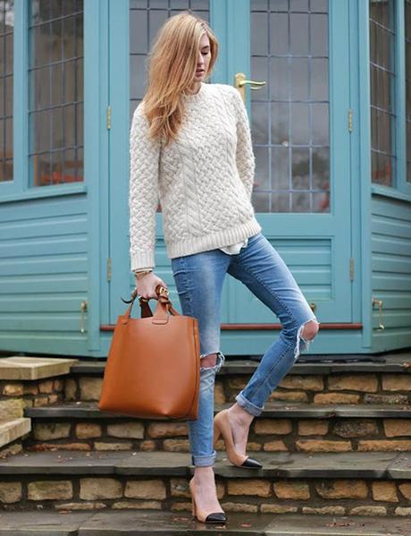 vaqueros desgastados