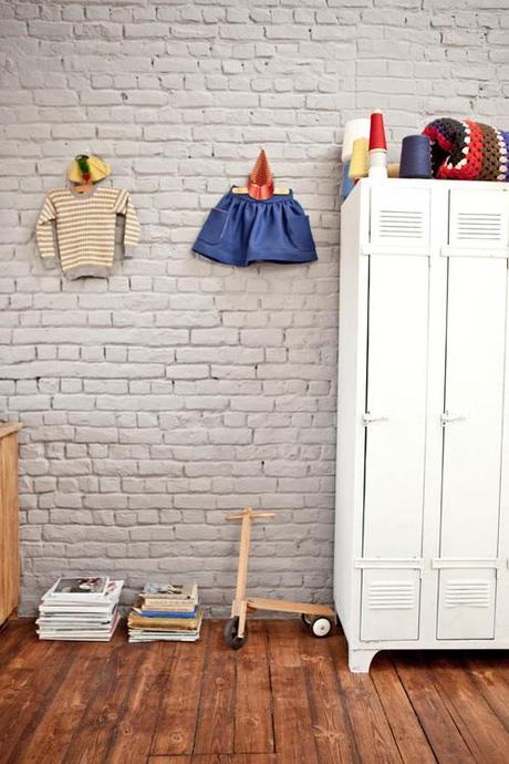 Un piso retro con estilo, la firma de un sello personal.