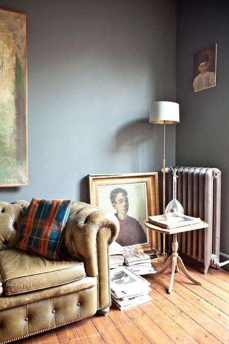 Un piso retro con estilo, la firma de un sello personal.