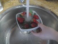 Batido de fresa rápido