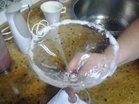 Batido de fresa rápido