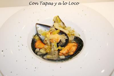 Mejillones a la marinera