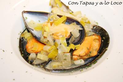 Mejillones a la marinera