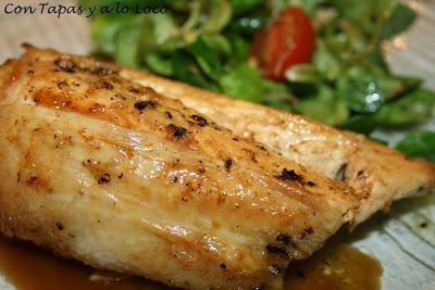 Pollo asado al horno