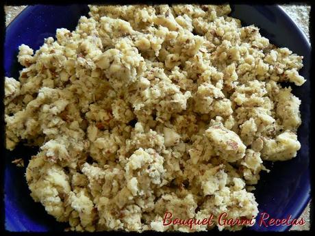 Tarta de duraznos y arándanos Tarta de duraznos y arándanos