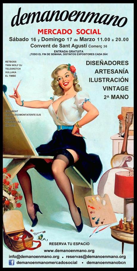 mercado moda vintage segunda mano barcelona