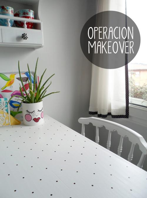 OPERACIÓN MAKEOVER Nº6: LA MESA DE LA COCINA