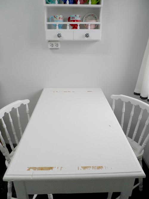 OPERACIÓN MAKEOVER Nº6: LA MESA DE LA COCINA