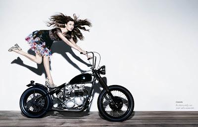 Karlie Kloss y Vika Falileeva para Neiman Marcus spring 2013