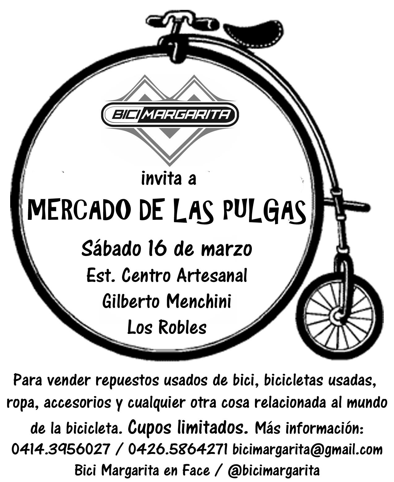 BiciMargarita invita a su “Mercado de las Pulgas”