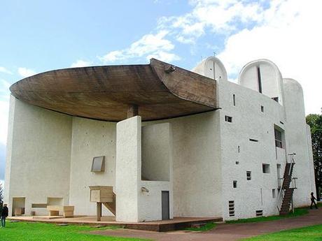 Capilla Notre Dame du Haut, de Le Corbusier