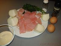 HAMBURGUESITAS DE PESCADO CON SALSA AGRIDULCE