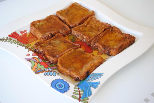 Torrijas de vino de Jerez (receta de mi madre)