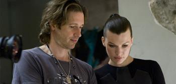 Paul W.S. Anderson y Milla Jovovich en Resident Evil