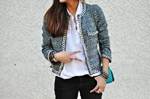 El Estilo de la Chaqueta de Tweed