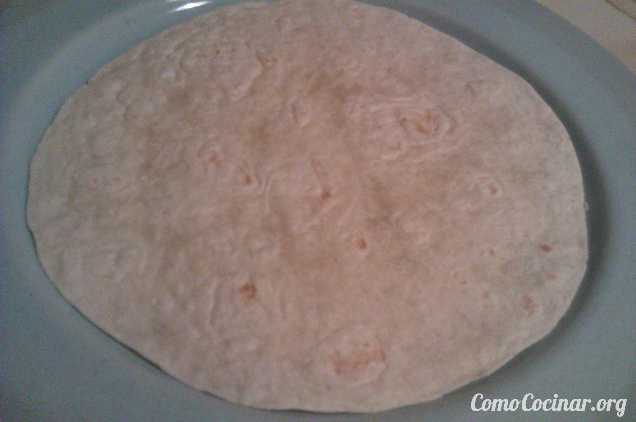 paso a paso quesadillas carbonara