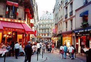 El barrio latino de París