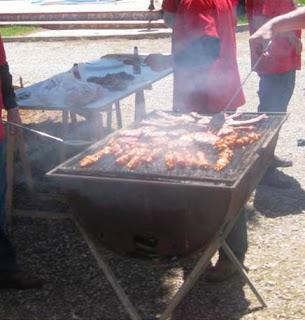 Barbacoa en Fallas