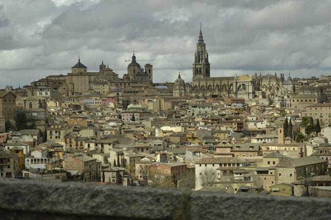 Toledo lluvia panoramica